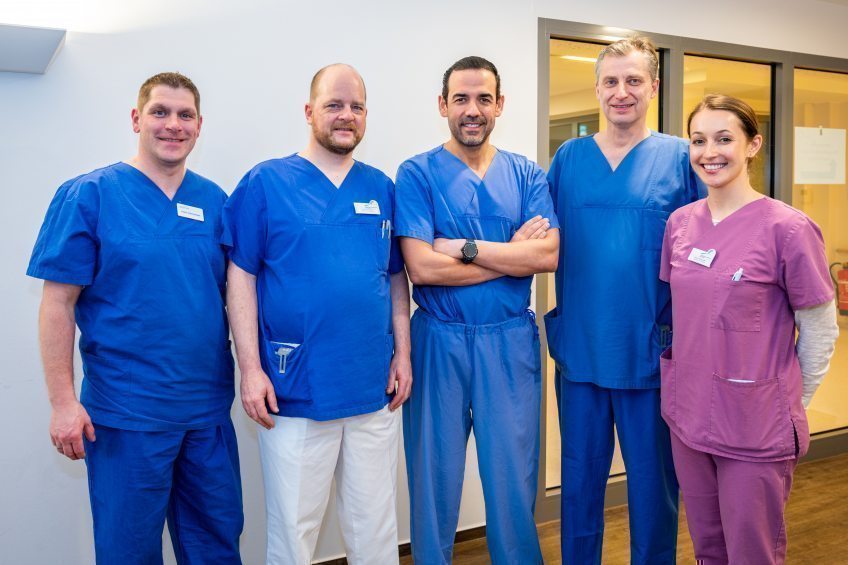 Experte für Roboterchirurgie aus den USA besuchte das EVK