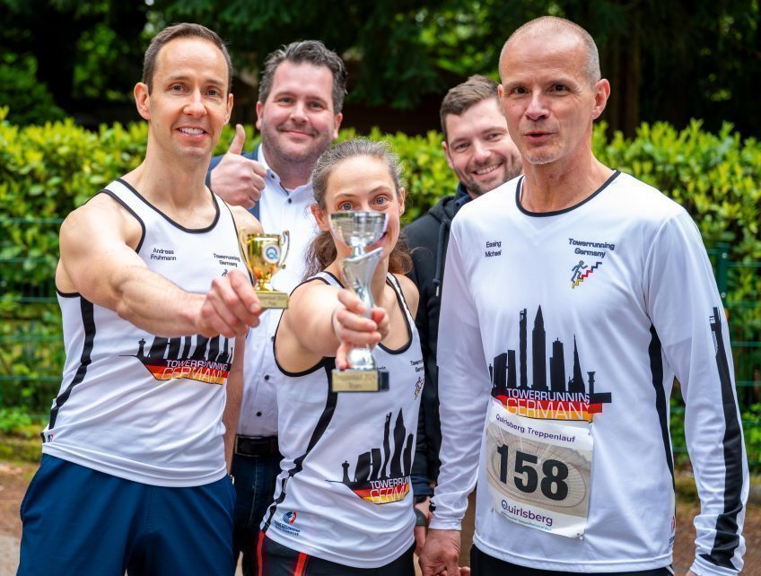 1. Quirlsberger Treppenlauf zugunsten des Fördervereins Bergisch Gladbach