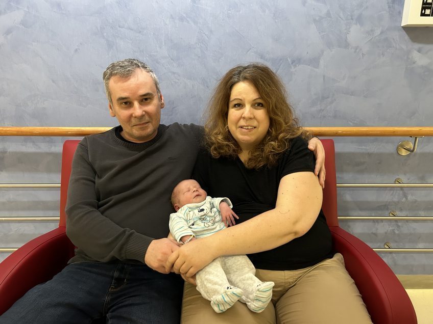 Neujahrsbaby EVK Bergisch Gladbach