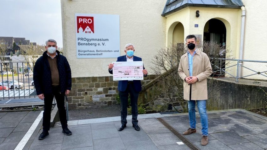  Das Porsche Zentrum Bensberg fördert PROgymnasium Bensberg e.V.