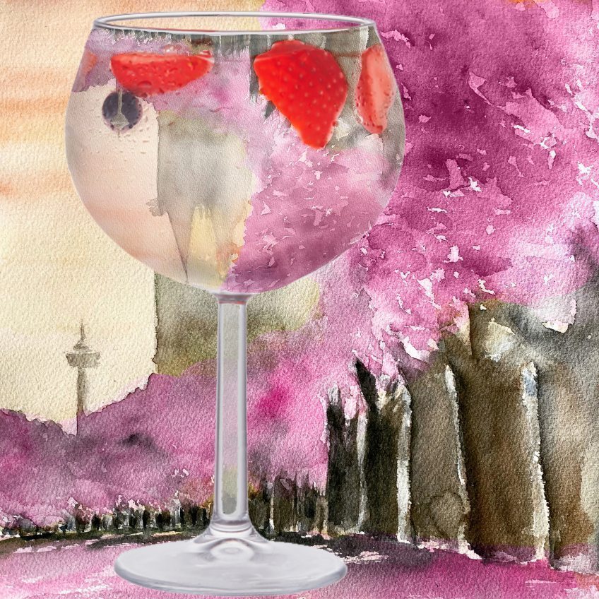 Kirschblüten im Glas: Ausstellungen von Monika Benninghoff-Grasnick