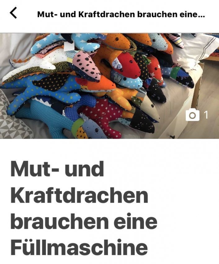 Crowdfunding „Mut und Kraftdrachen“ von Angelika Kranefeld