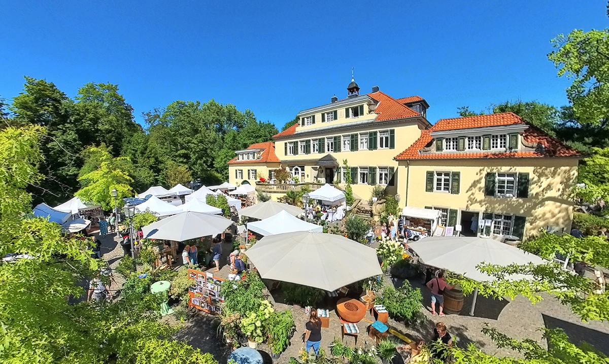 Sommerfest auf Schloss Eulenbroich 1. und 2. August 2026 - Kunst, Handwerk, Design vor traumhafter Schlosskulisse